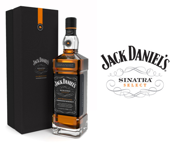 Jack Daniel's SinatraÂ Select The Dieline #whiskey #alcohol #bottle