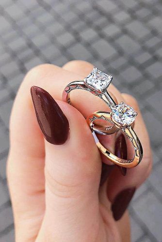 There are so many beautiful designs of the rings – with stunning diamonds, vintage-inspired or fantastic art-deco engagement rings.