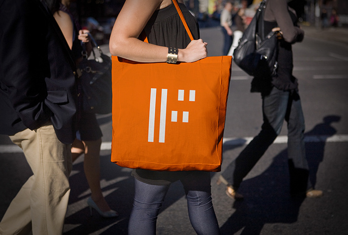 Forma by About Design #orange #branding #bag