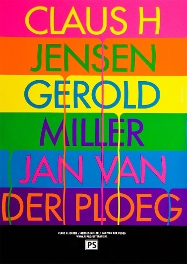 PS PROJECTSPACE - www.michielschuurman.com #design #poster