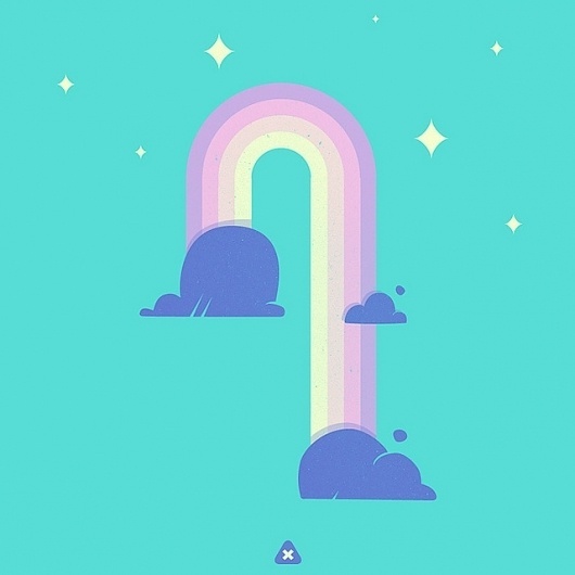 Flickr: Your Photostream #micahburger #design #illustration #stars #rainbow