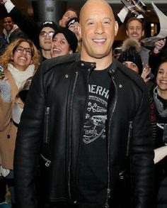 Vin Diesel Furious 8 Biker Jacket | Top Celebs Jackets