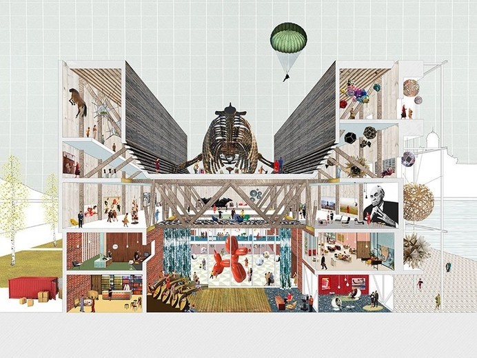 Gosplan Architects - Guggenheim Helsinki Proposal #architecture