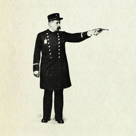 All sizes | Gunman | Flickr - Photo Sharing! #graphic #vintage
