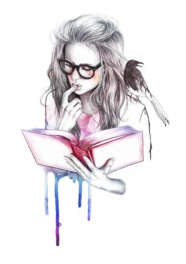 Elegant Digital Art Illustrations by Esra Røise #drawing #paintings art #Illustrations