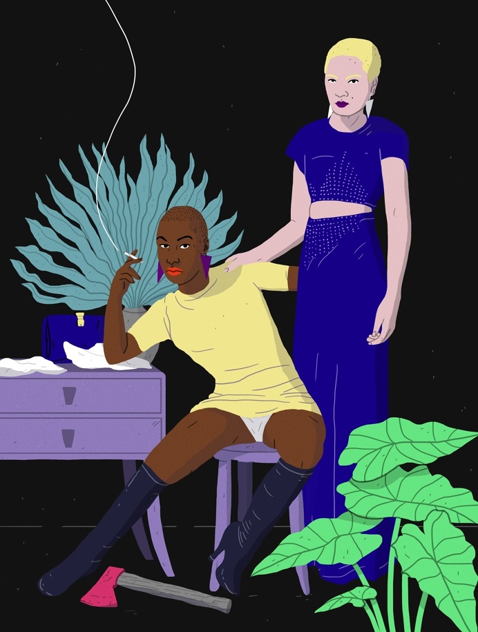 Bold line work and bright colours in Laura Breiling's editorial illustrations on gender, feminism and politics | Creative Boom
