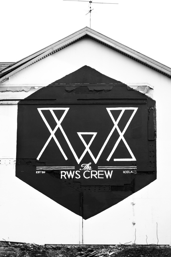 The Hexagon on Behance #wild #reykjaviks #hexagon #side #graffiti #black #iceland #rws #crew