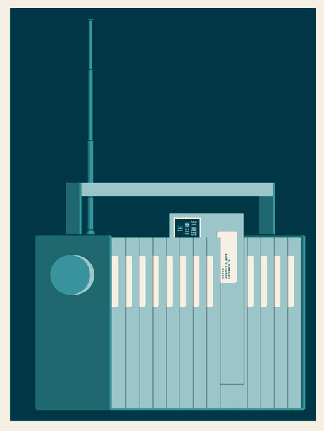 JasonMunn_ThePostalService_03 #small #gig #print #screen #stakes #poster