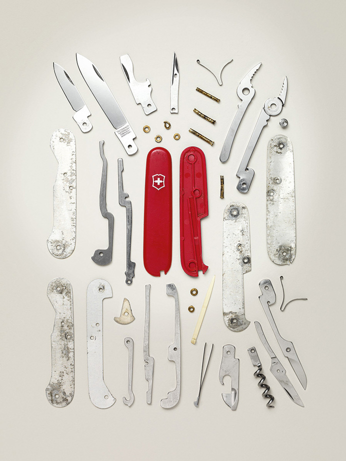 swiss knife #inspiration #creative #knolling #examples #photography #knoll #organization
