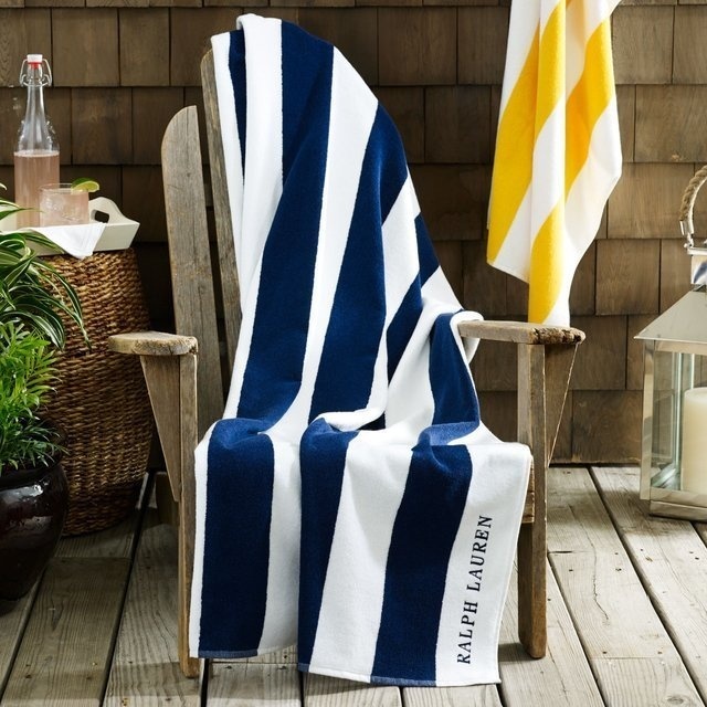 Cabana-Striped Beach Towel by Ralph Lauren #tech #flow #gadget #gift #ideas #cool