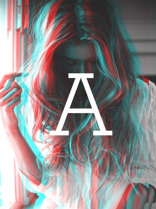 A woman - by Martin Hull #type #design #woman
