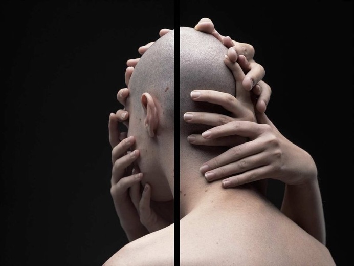 Black Line Surreal Portrait Series by William Farges