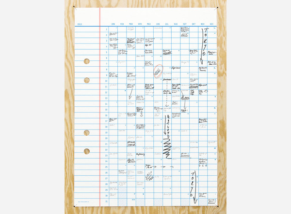 Year calendar by Studio E.O #design #graphic
