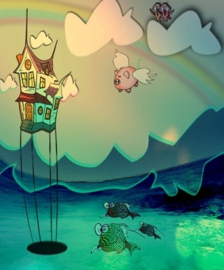 sereo #illstration #color #home #neverland #sereo #cute