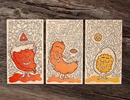 Erik Anthony Hamline #print #letterpress #illustration #poster #aiga