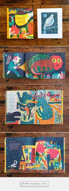 "Night Pigeon" and "Beastly Verse" by JooHee Yoon... - a grouped images picture - Pin Them All