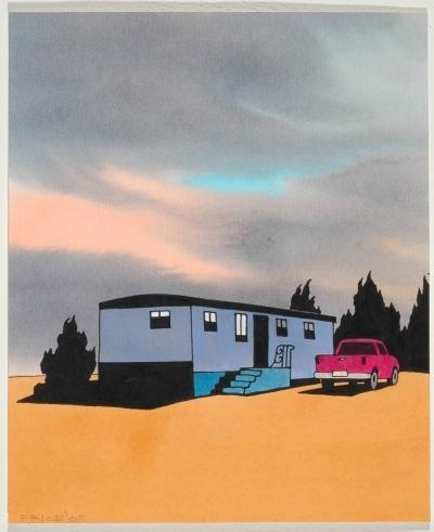 Ken Price, Contemporary Art Studio and Gallery #ken #form #gauche #price #painting #surreal #watercolour
