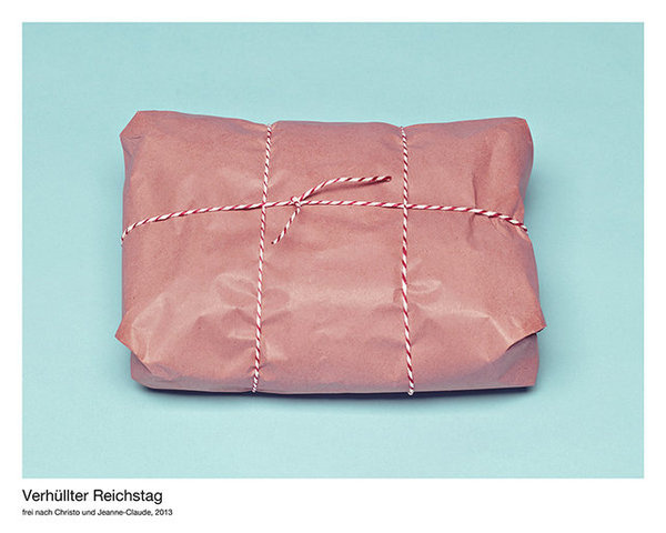 3: Esculetin, based on Damien Hirst | The Best Of The Wurst: Famous Artworks As Sausages | Co.Design: business + innovation + design #blue #string #package