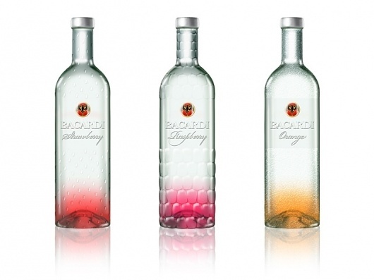 Bacardi Flavoured Rum #glass #package #bottle