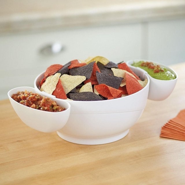 Chip and Dip Bowl Set #tech #flow #gadget #gift #ideas #cool