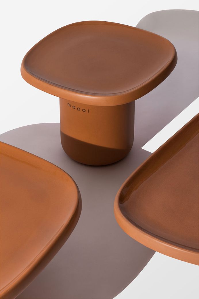 Terracotta Coffee Tables by Simone Bonanni - InteriorZine
