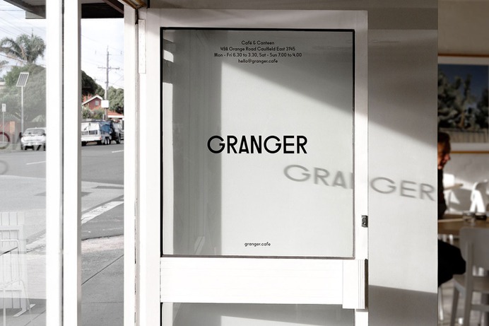 Granger Coffee Shop Identity - Mindsparkle Mag This beautiful identity project was designed by Mildred & Duck. #logo #packaging #identity #branding #design #color #photography #graphic #design #gallery #blog #project #mindsparkle #mag #beautiful #portfolio #designer
