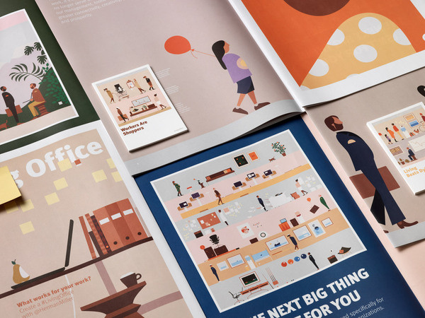 Daniel Carlsten, Herman Miller #miller #illustration #herman