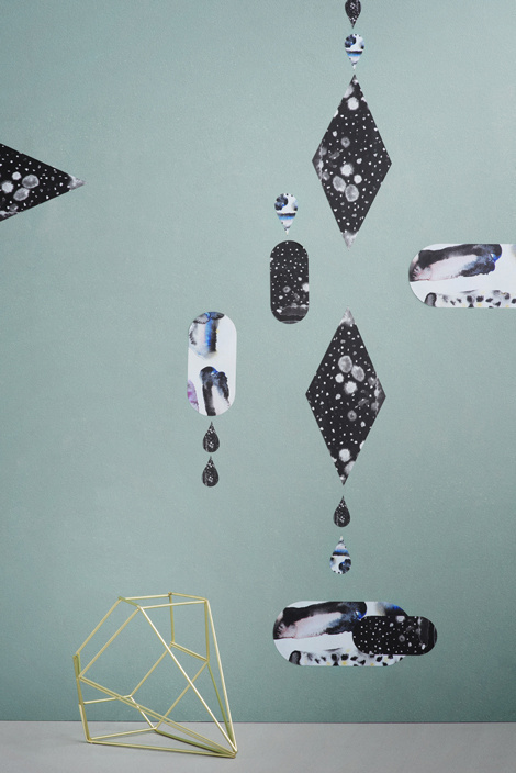 Varia — Design & photography related inspiration #geometry #print #color #art #drops #green