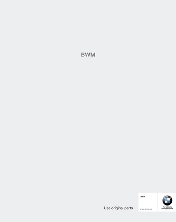 BMW #print #advertisements