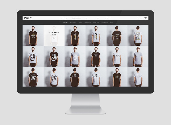 P&Co Clothing | Digital Design Agency | adaptable. #clothing #website #digital #mobile #fashion #web
