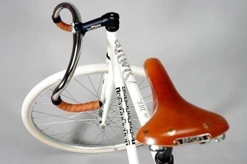 Pinned Image #white #caramel #bicycle #design #toffi #bike #cycling