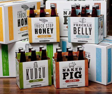 Back Forty Beer Co. #packaging #beer #label #bottle