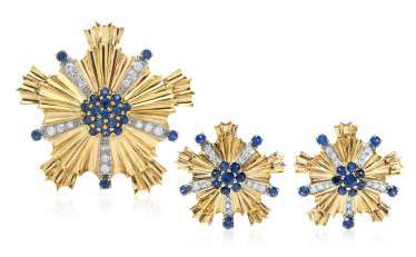 Tiffany Sapphire Crystal-Gloss-Demi-Parure