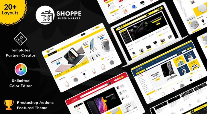 #Shoppe #Mega - #MultiPurpose #Mega Store - #Prestashop #Responsive #Theme | #TemplateTrip #eCommerce #Website #Design #Template