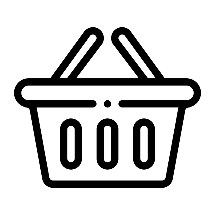 See more icon inspiration related to basket, shop, commerce and shopping, shopping basket, store, container, purchase and shopping on Flaticon.