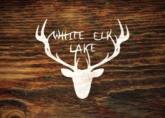Branding 10,000 Lakes #antlers #design #elk #wood #lake #logo