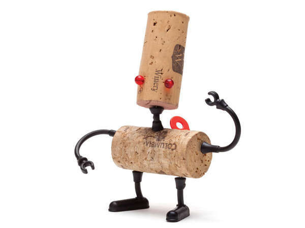 Homemade Wine Cork Crafts #cork #diy #wine