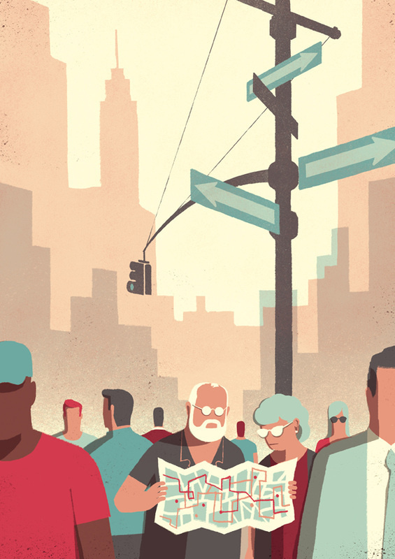 Narrative - Davide Bonazzi #illustration