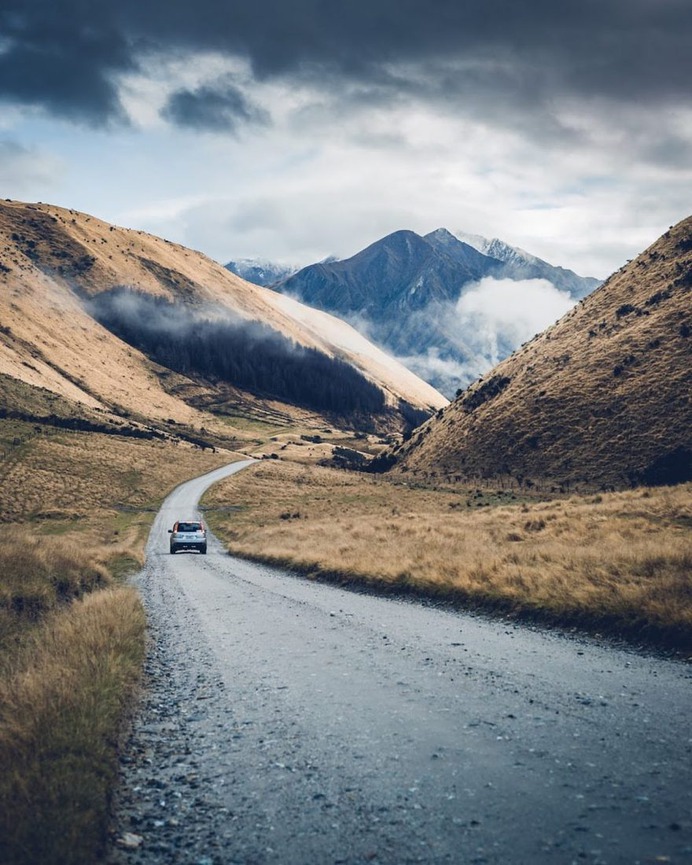 Dynamic and Beautiful Mountains of New Zealand by Phillip Gow