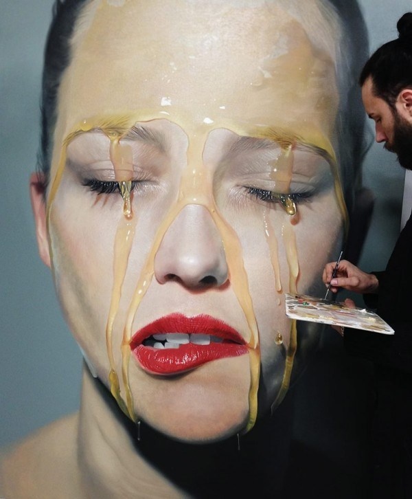 Mike Dargas | PICDIT #real #hyper #painting #art #artist