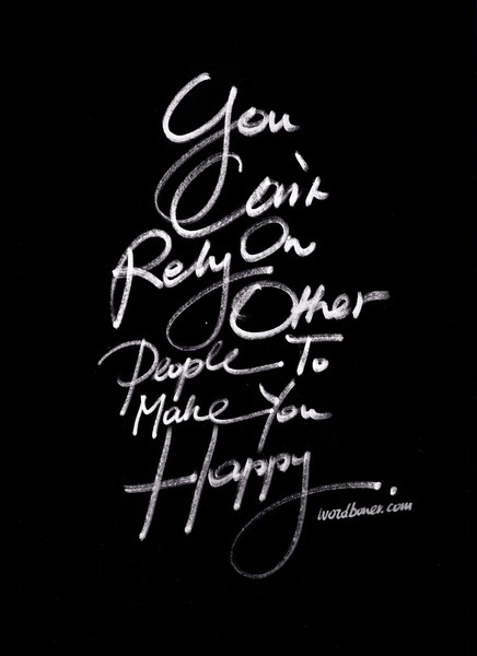 Rely Stretched Canvas #type #happy #wordboner #script