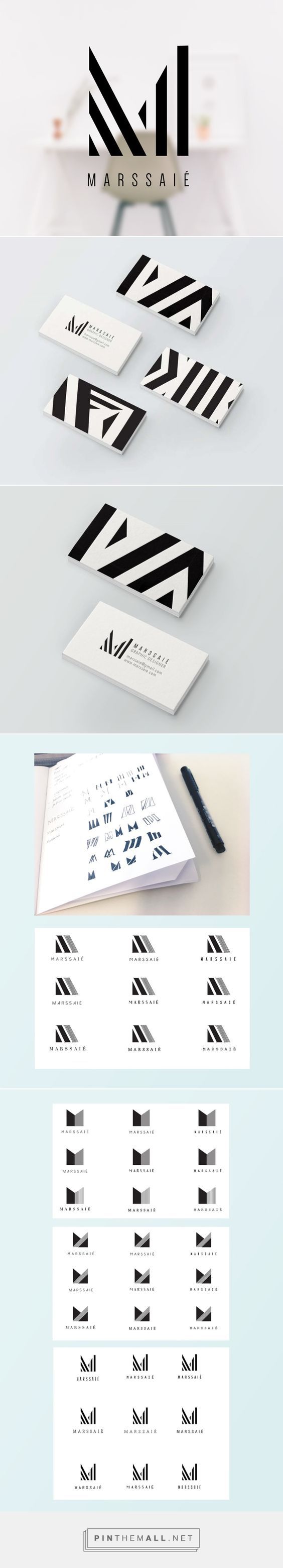 Marssaié - personal identity Graphic designer visual identity www.marssaie.com created via https://pinthemall.net