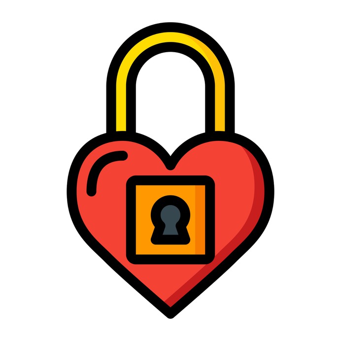 See more icon inspiration related to like, love and romance, valentines day, loving, lover, heart lock, heart, peace, interface, lock and shapes on Flaticon.