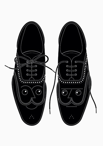 RINZEN . Double Glazed #illustration #shoes #faces