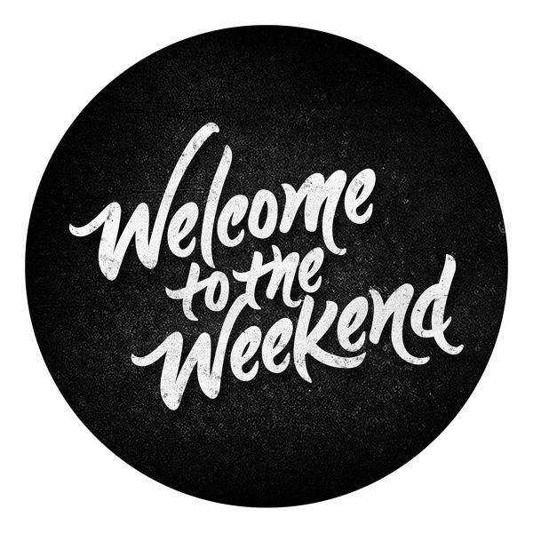 Welcome to the Weekend #inspiration #lettering #typography