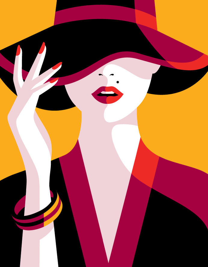 Vogue Japan - Malika Favre #colour