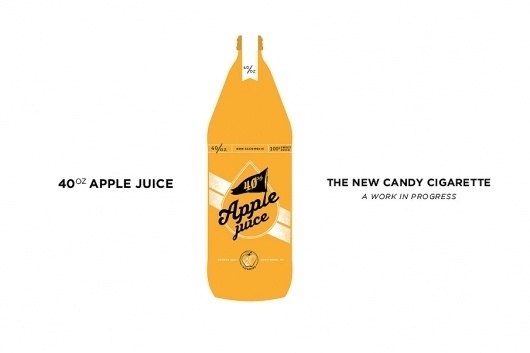 Paul Shively | Allan Peters' Blog #apple #bottle #yellow #black #juice