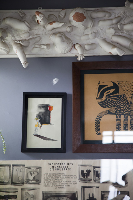 Freunde von Freunden — Guto Requena — Architect and Designer, Apartment, Sao Paulo — http://www.freundevonfreunden.com/interviews/guto #interior #graphics #dolls