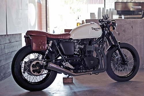 Convoy #cafe #triumph #racer