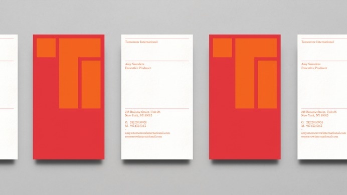 Tomorrow International — DIA — Strategy | Branding | Design | Motion #card #print #business